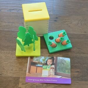 Green and Yellow Kids Toy Set